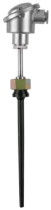 Termopary z głowicą typu B - Czujniki termoelektryczne do urządzeń i aplikacji wg DIN EN 14597