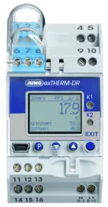 JUMO exTHERM-DR - To-nivå styreenhet med [Ex ia] inngang iht.ATEX