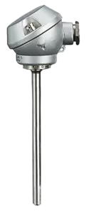 Push-in RTD temperature probe - With terminal head form J