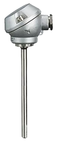 Push-in RTD temperature probe - With terminal head form J