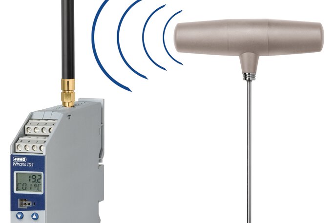 Wireless temperature sensor wTRANS 